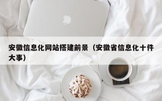 安徽信息化网站搭建前景（安徽省信息化十件大事）
