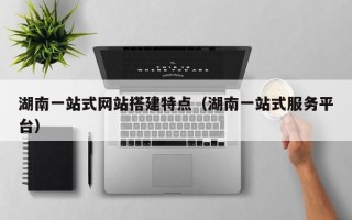 湖南一站式网站搭建特点（湖南一站式服务平台）
