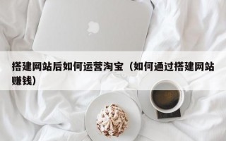 搭建网站后如何运营淘宝（如何通过搭建网站赚钱）