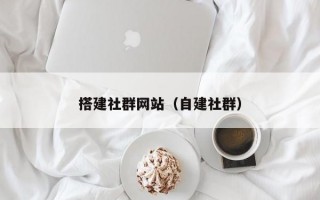 搭建社群网站（自建社群）