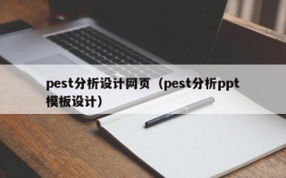 pest分析设计网页（pest分析ppt模板设计）