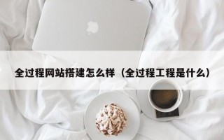 全过程网站搭建怎么样（全过程工程是什么）