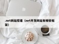.net网站搭建（net开发网站有哪些框架）