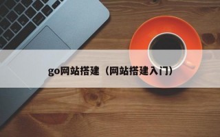 go网站搭建（网站搭建入门）